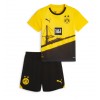 Baby Fußballbekleidung Borussia Dortmund Heimtrikot 2023-24 Kurzarm (+ kurze hosen)